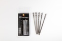 Castle Fastener Tool - Auto Feed Screwdriver Bits Set 132mm PH2 5PCS