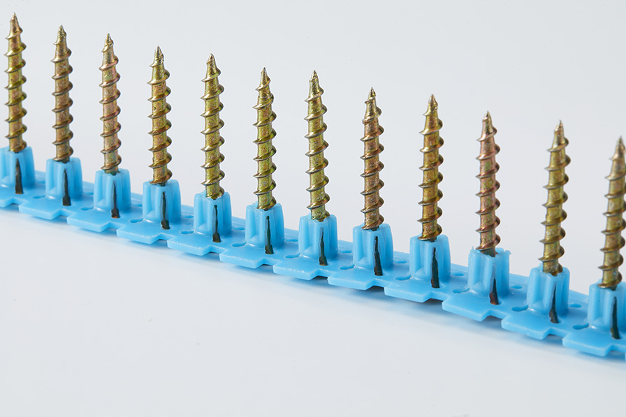 CASTLE COLLATED SCREW - 6Ga. (9) 32mm Needle Coarse Bugle YZ 1000PCS