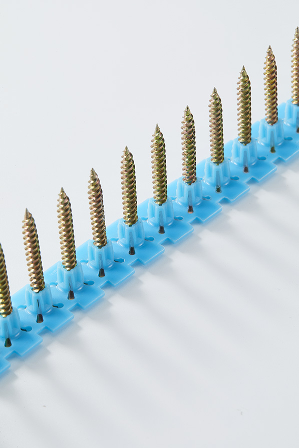 CASTLE COLLATED SCREW - 6Ga. (18) 32mm Needle Fine Bugle YZ 1000PCS