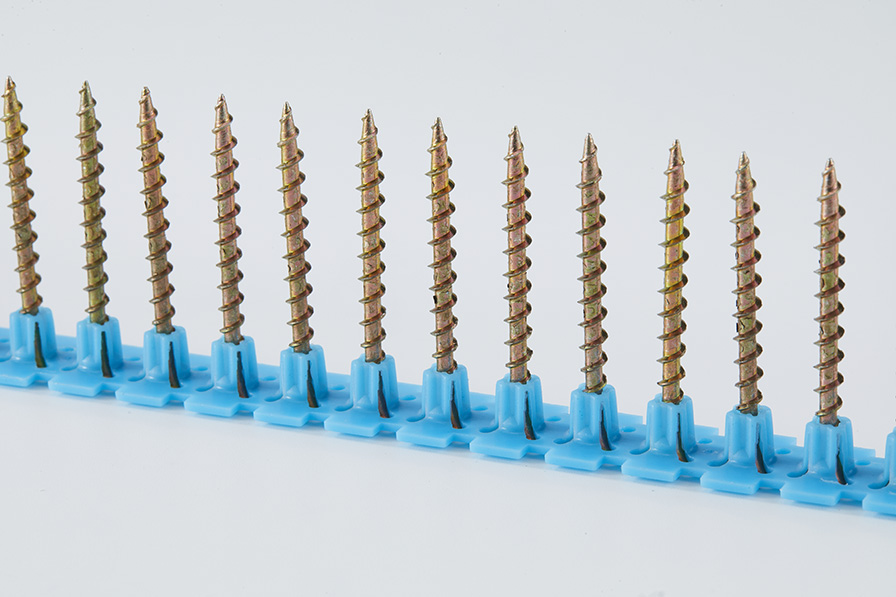 CASTLE COLLATED SCREW - 6Ga. (9) 41mm Needle Coarse Bugle YZ 1000PCS