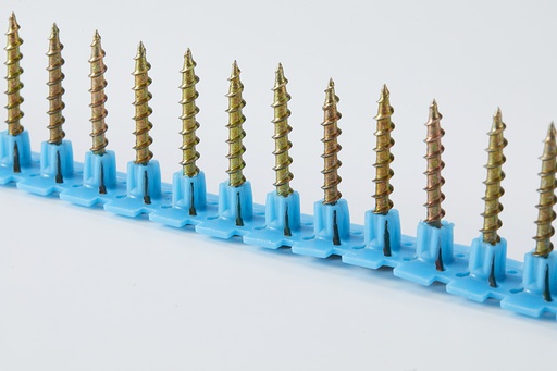 [F-CS032C] CASTLE COLLATED SCREW - 6Ga. (9) 32mm Needle Coarse Bugle YZ 1000PCS