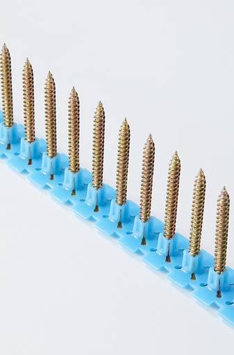 [F-CS041F] CASTLE COLLATED SCREW - 6Ga. (18) 41mm Needle Fine Bugle YZ 1000PCS